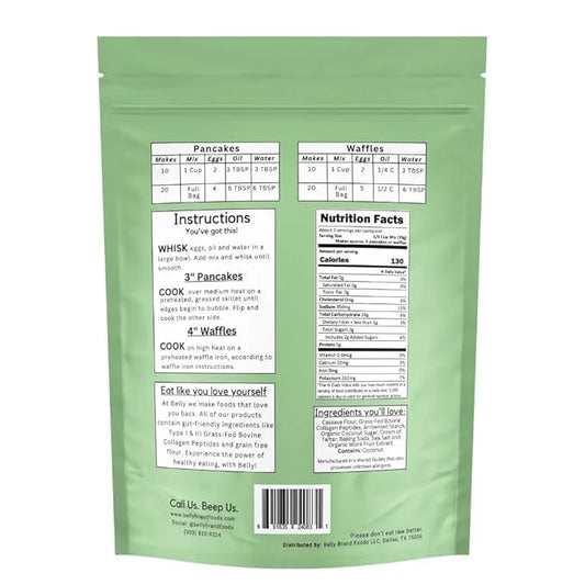 Belly Gluten Free Pancake Mix/Waffle Mix 9.4 oz