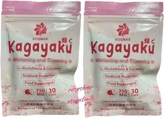 Rosmar Kagayaku Glutathione & Collagen Food 30 Capsuls 2 Sachets)