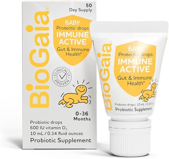 BioGaia Immune Active Baby Probiotic Drops 0-36 Months 50 Day