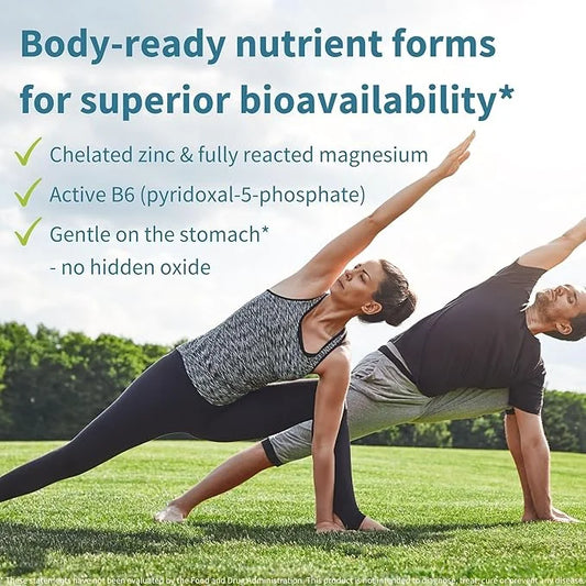 Neurobalance, High Absorption Zinc Magnesium B6 24mg, Oxide-Free B6, 240 240 Tablets,