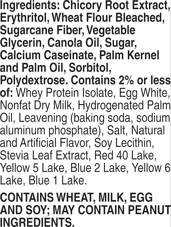 Fiber One 70 Calorie Soft-Baked Bars, Birthday Cake, Snack Bars, 6 ct (Pack of 8) - Product Image