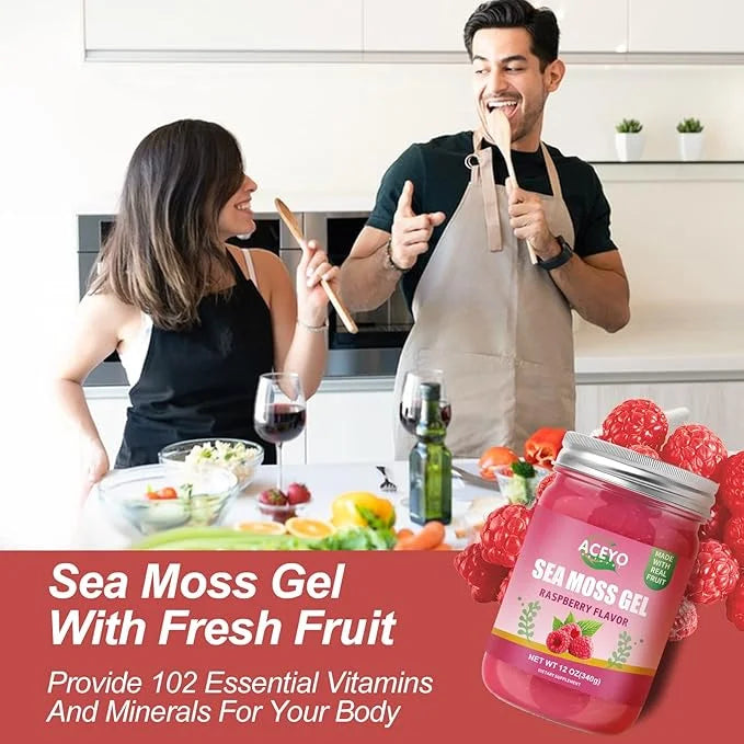 (12 OZ) Irish Sea Moss Gel 102 Vitamins