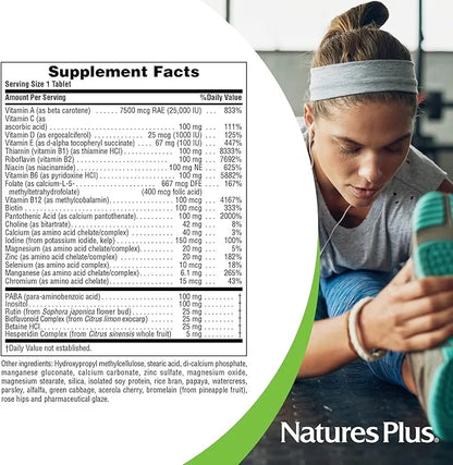 NaturesPlus Ultra I Multivitamin Iron Free, 90 Vegetarian 90 Servings