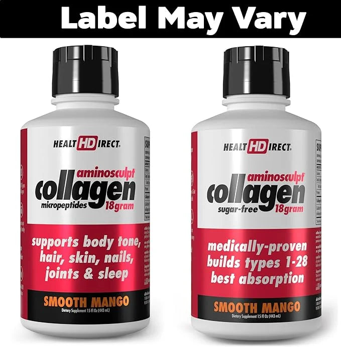 Health Direct AminoSculpt Sugar-Free Collagen Supplement 15 Fl