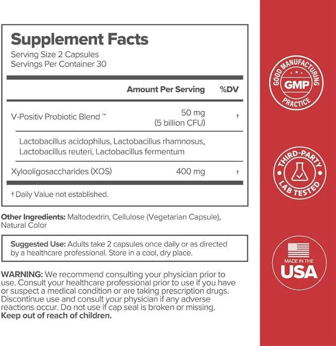 URO Vaginal Probiotics for Women pH Balance with Prebiotics & Lactobacillus Blend - Womens Health Supplement - Promote Hea...