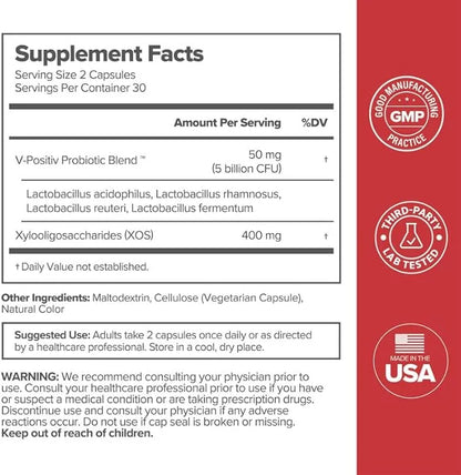 URO Vaginal Probiotics for Women pH Balance with Prebiotics & Lactobacillus Blend - Womens Health Supplement - Promote Hea...