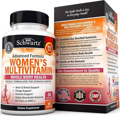 Multivitamin for Women with Vitamin D3 60Ct