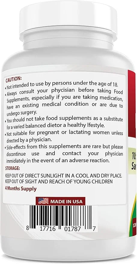 Best Naturals Elderberry Sambucus Nigra 5000mg 120 Veg