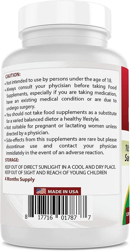 Best Naturals Elderberry Sambucus Nigra 5000mg 120 Veg