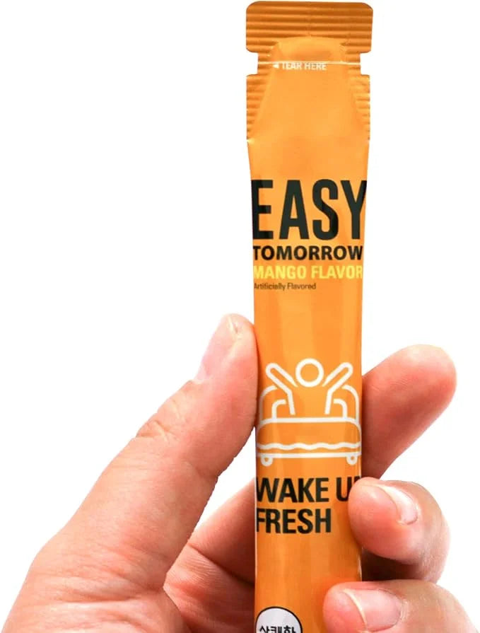 Easy Tomorrow Jelly Stick for Better Morning Rescue from Night Out, Party & Increasing Energy for Extra Endurance While Wo...