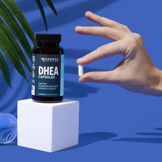 DHEA 50mg Supplement for Hormone Balance - Supports Energy for Men and Women - Dehydroepiandrosterone Capsules for Mood, A...