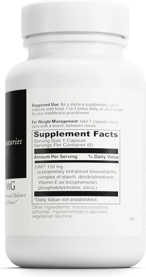 DAVINCI Labs DimPro 150 mg - Dietary Supplement to Support Hormonal Balance in Men & Women & Healthy Weight Management* - ...