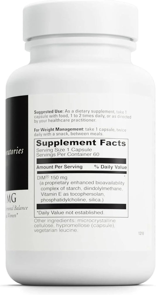 DAVINCI Labs DimPro 150 mg - Dietary Supplement to Support Hormonal Balance in Men & Women & Healthy Weight Management* - ...