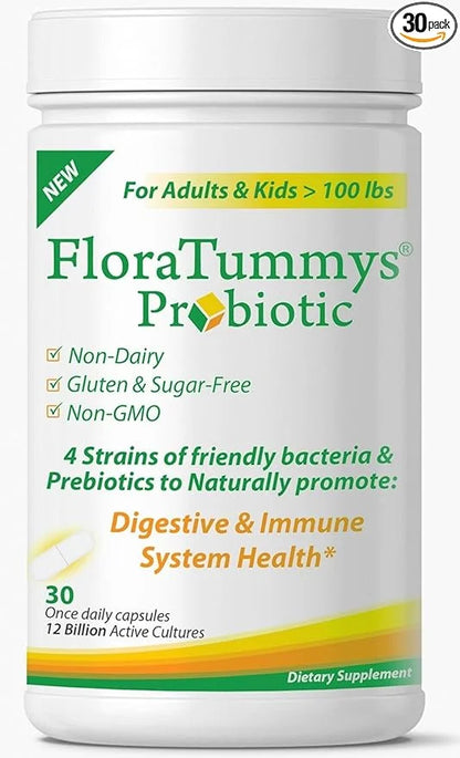 Best Probiotic for Women, Men and 12 Billion 4 Probiotic