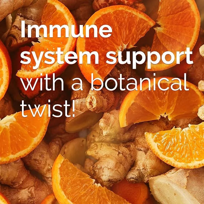 Emergen-C Citrus-Ginger Fizzy Drink Mix, Turmeric 18 Count