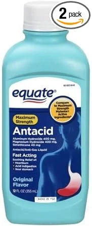 Equate - Antacid/anti-gas Liquid - Maximum 12 Fl 2)