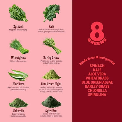 8Greens Daily Greens Gummies B12 - 50 Vegan 6