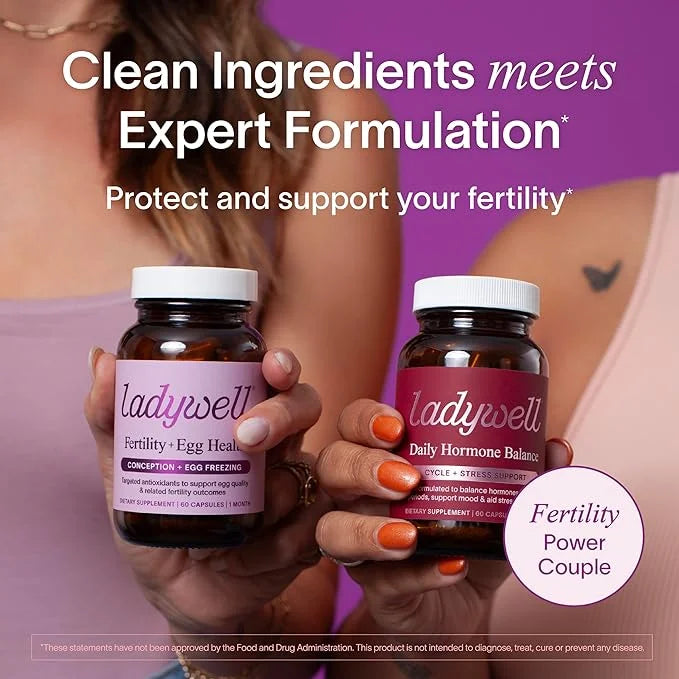 Fertility + Egg Health | Fertility Booster | Ovarian Health, Egg Quality, Ovulation & Healthy Conception Support | CoQ10, ...