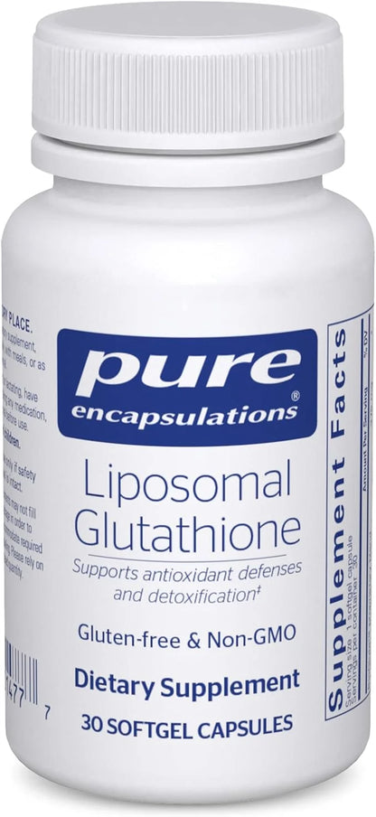 Pure Encapsulations Liposomal Glutathione 30 Softgel