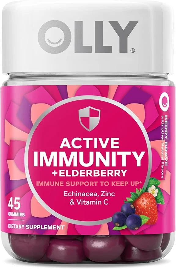 OLLY Teen Girl Multi Gummy, Healthy 15 Essential 70 Count 45 Gummies,