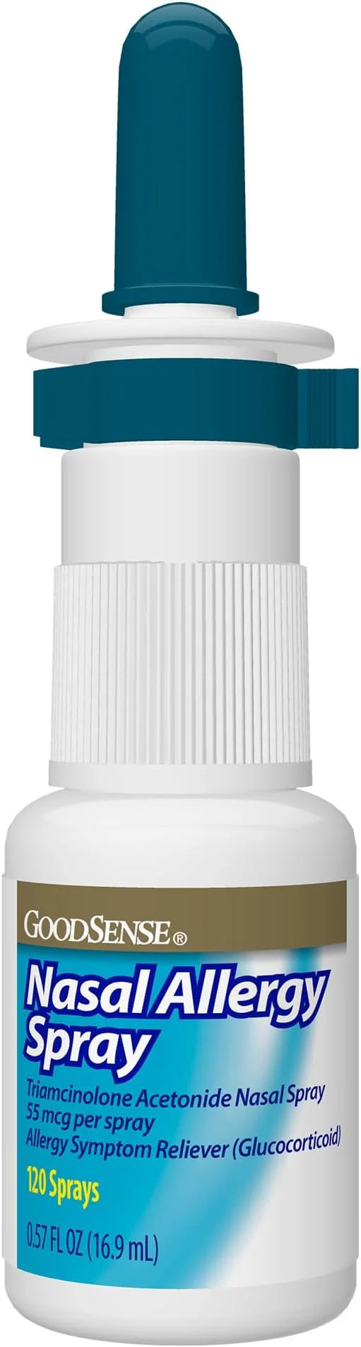GoodSense Multi-Symptom Nasal Allergy Spray, Triamcinolone 55 mcg 0.57 Fluid