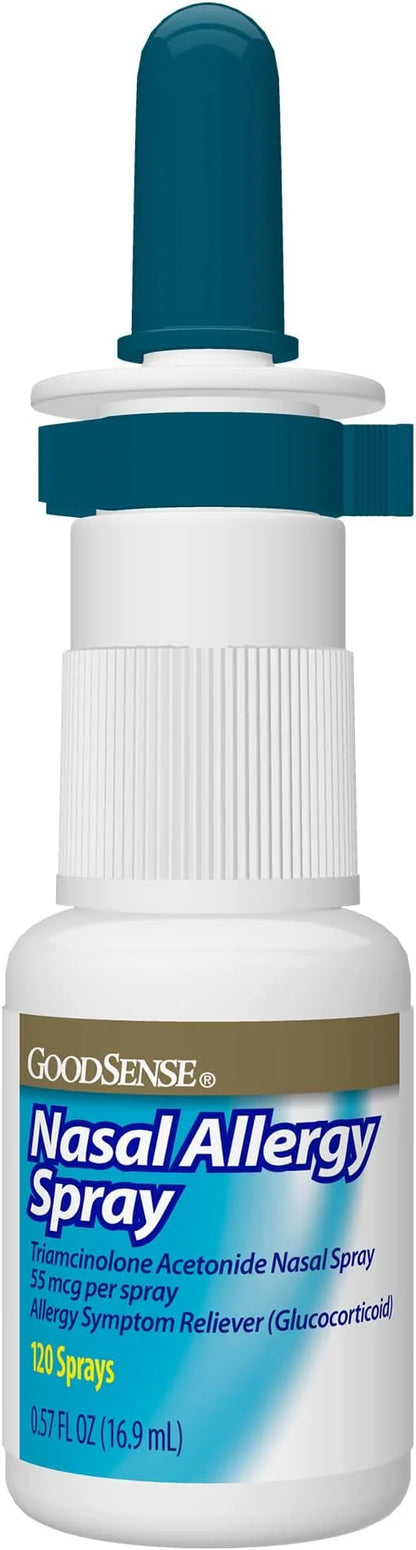 GoodSense Multi-Symptom Nasal Allergy Spray, Triamcinolone 55 mcg 0.57 Fluid