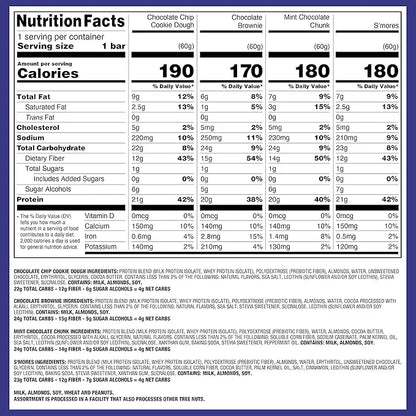 Quest Nutrition Ultimate Variety Pack Protein Bars, High Protein, Low Carb, Gluten Free, Keto Friendly, 12 Count - Product...