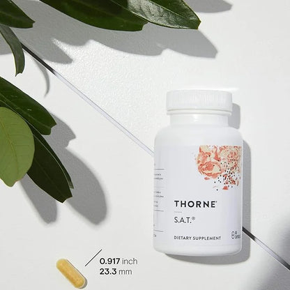THORNE S.A.T. - Silymarin, Artichoke, and 60 Capsules