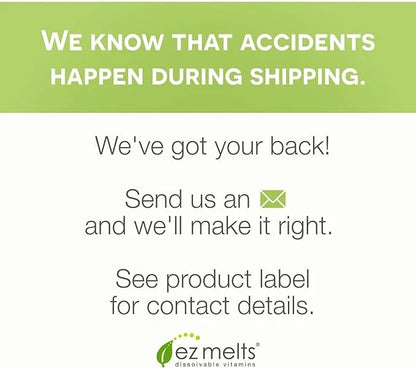 EZ Melts Dissolvable Multivitamin with Iron 1-Month Supply