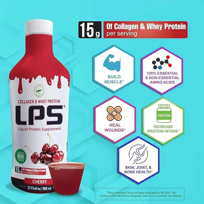 LPS Liquid Collagen & Whey Protein Supplement