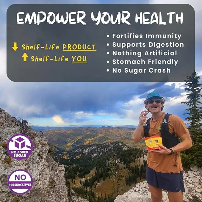 ODD BALLS Organic Energy Balls Cherry - Superfood Mushroom Snack - Running, Cycling, Hiking - Gels, Bars Alternative - Lio...