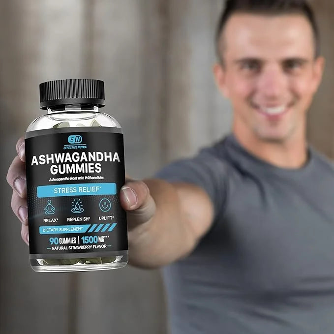 Ashwagandha Gummies for Men and Women 1500mg (2-Pack)