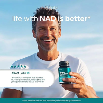 NAD Supplement 8457 mg – Extra Strength NMN Alternative Liposomal NAD+ for Women & Men w/ Urolithin A, Resveratrol, CoQ10,...