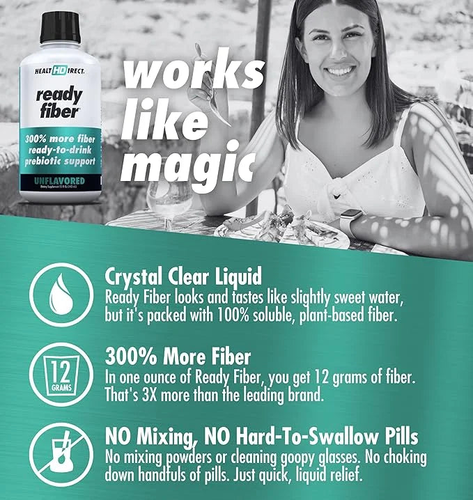 HEALTH DIRECT - Prebiotic Liquid Fiber 15 Fl
