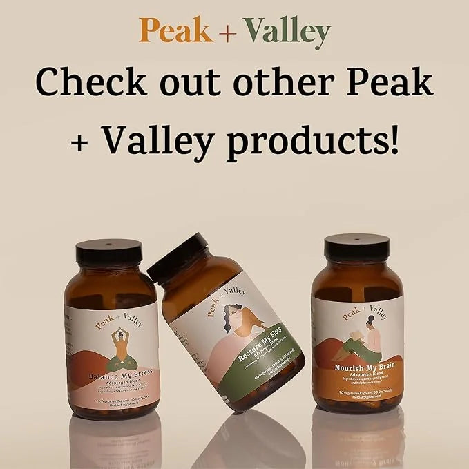 Peak + Valley Stress Relief Supplement 90 Ct