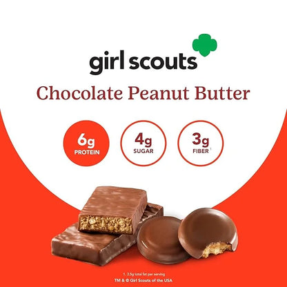 think! Minis Protein Snack Bar, Gluten Free, Girl Scouts Chocolate Peanut Butter, 15 Count - Product Image