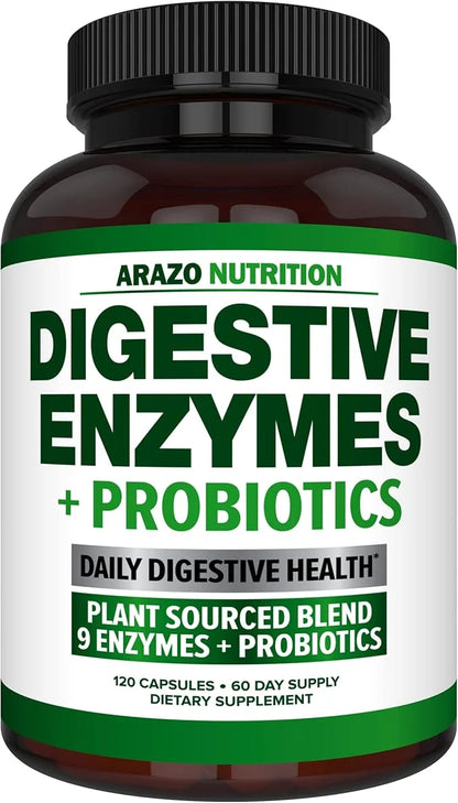 Digestive Enzymes with Probiotics 120 Pills