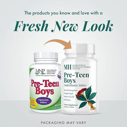 MICHAEL'S Health Naturopathic Programs Pre-Teen Boys 60 Vegetarian 60 Servings
