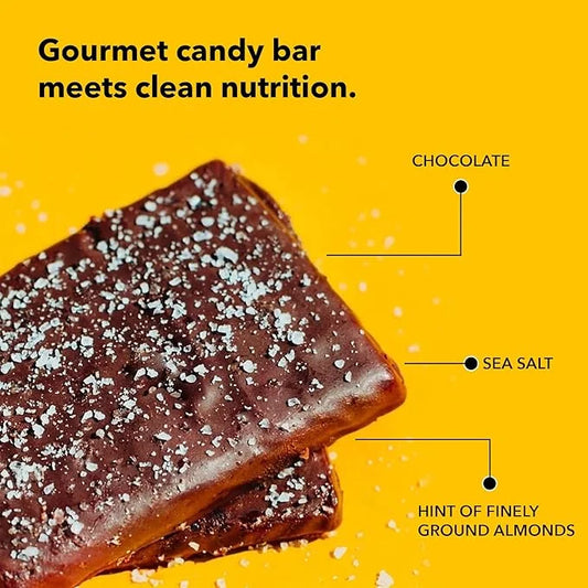 TRUBAR Vegan Protein Bar, Saltylicious Almond Love, Gluten Free, Plant Based, High Fiber, Dairy Free, Low Fat, Non GMO, No...