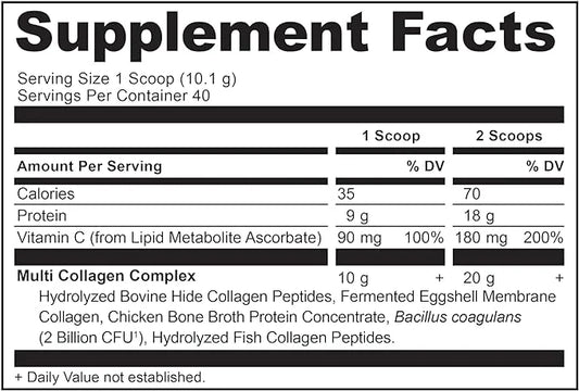 Ancient Nutrition Collagen Powder Protein (40 Servings,