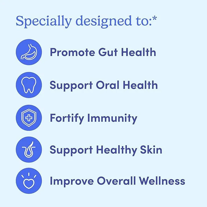 FIRST DAY Teens’ Gut Sustainer Tribiotic Gummies – 3-in-1 Prebiotic, Probiotic & Postbiotic Supplement – Supports Digestiv...