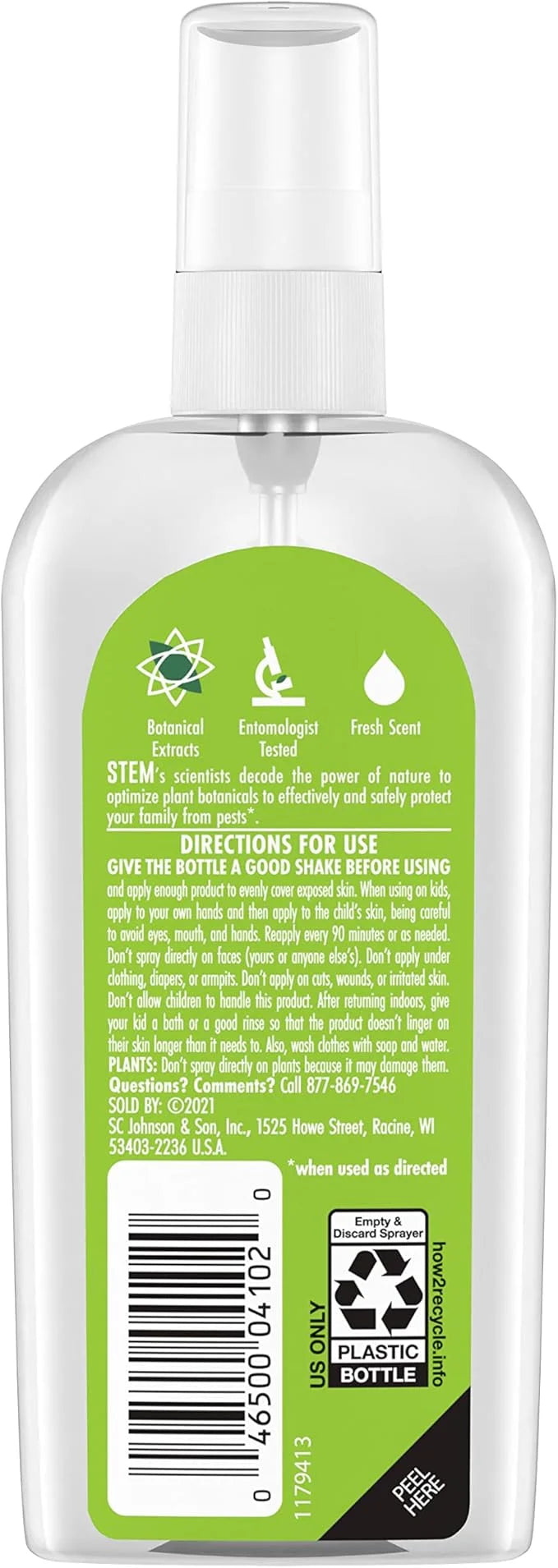 Stem Repels Mosquitoes: Mosquito Repellent Spray 4 fl 3)