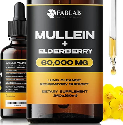 Mullein Leaf Extract with Elderberry 2