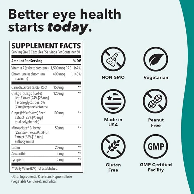 Visibili-T - Eye Health & Vision 60 Capsules