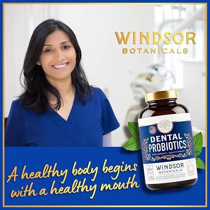 Oral Probiotics for Mouth and Bad Breath 3BN CFU 45 Chewable