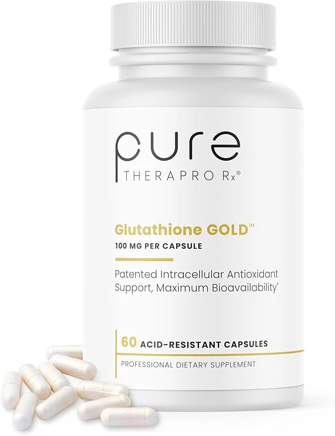 Pure Therapro Rx S-Acetyl Glutathione GOLD 100 mg 60 Vegan