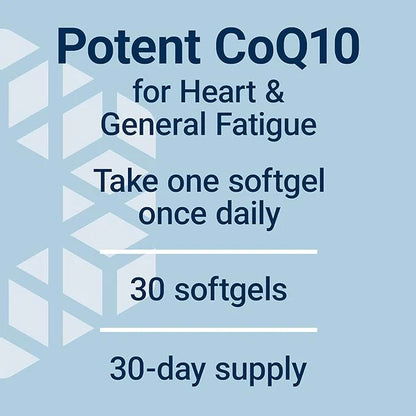 Life Extension Super Ubiquinol CoQ10 200 mg, 30 Softgels