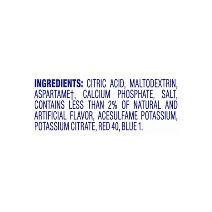 Crystal Light Sugar-Free Concord Grape Low Calories Powdered Drink Mix 6 Count Pitcher Packets (Pack of 4) - Product Image