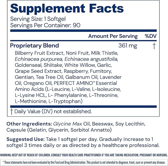 BodyHealth Gut Defense with PerfectAmino, Gut Health Support for Women and Men, GI Support Supplement - 90 Softgels - Prod...