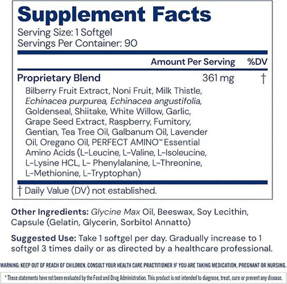 BodyHealth Gut Defense with PerfectAmino, Gut Health Support for Women and Men, GI Support Supplement - 90 Softgels - Prod...